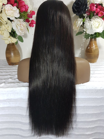 Cambodian Straight 5x5 CLOSURE Wig (3 bundles + closure) - Heavenly Lox