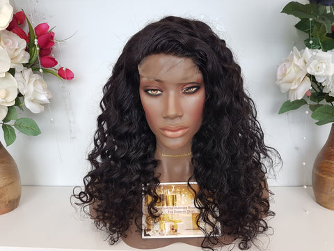 Cambodian Curl 4x4 CLOSURE Wig (150%) - Heavenly Lox