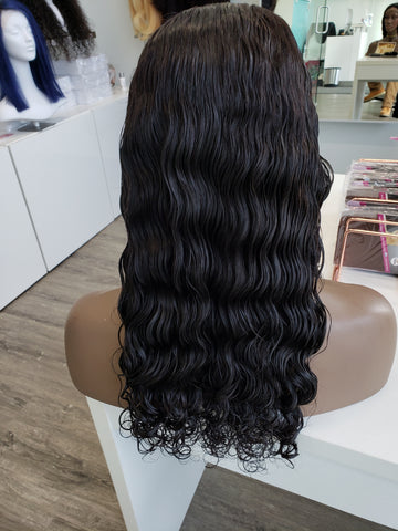 Cambodian Curl 4x4 CLOSURE Wig (150%) - Heavenly Lox