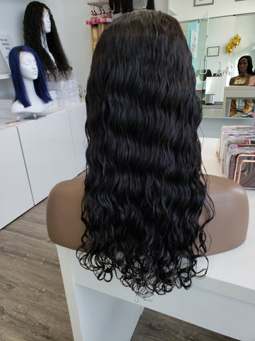 Cambodian Curl 4x4 CLOSURE Wig (150%) - Heavenly Lox